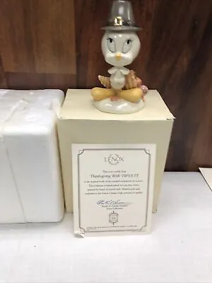 New Open Box Loony Tunes Thanksgiving With Tweety Porcelain Figurine • $20