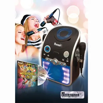 Mr Entertainer CDG Karaoke Machine With Bluetooth & Flashing LED Lights • £59.95