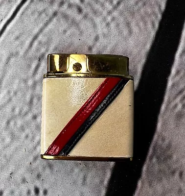 Vintage 1960s Prince Gardner Leather Wrapped Lighter • $18