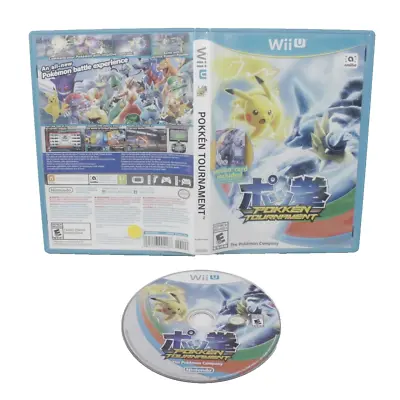 Nintendo Wii U Pokken Tournament Video Game In Original Case * Pokemon Battle • $8.75