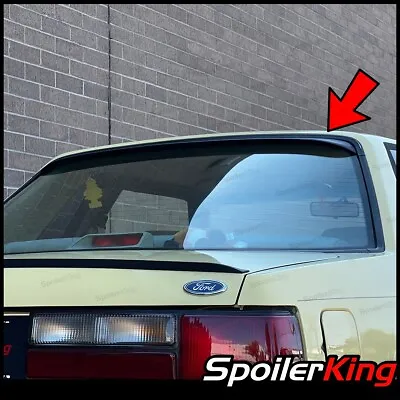 Rear Roof Spoiler Window Wing (Fits:Ford Mustang Notchback 1979-1993) 284R • $90.30