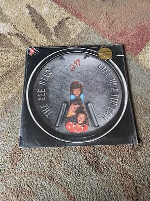 THE BEE GEES Life In A Tin Can Shrinkwrap LP Diecut Cover Mint • $49.99