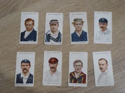 £5 • Buy 22 Wills Cricketers 1908 Cards, Both Fronts, Not The Best Condition