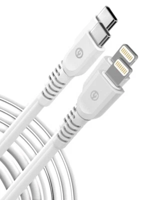 $19.99 • Buy 10Ft IPhone Charger Cords MFi Apple Long USB C To Lightning Cable For IPhone