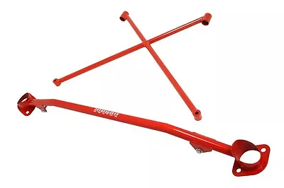 Megan Front Strut X-bar For 00-09 Honda S2000 Ap1 Ap2 F20 F20c F22 F22c Red • $119.99