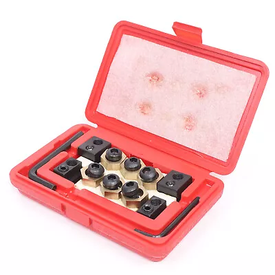 18Pcs Eccentric 5/8  T-Slot Clamping Kit 1/2-13 For Mill Drill Work Table • $41.81