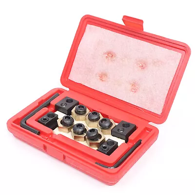 High Quality 5/8  Eccentric T-Slot Clamping Kit Milling Machine Work Table18Pcs  • $41.80