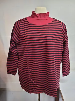 Bob Mackie 2x Women's 2 Pc. Shirt Set Red NWT'S / We1382 R4 T59 • $21.24