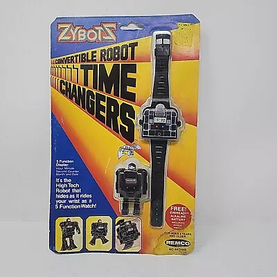 Transformer KO Remco Zybots TIME CHANGERS CONVERTIBLE ROBOT WATCH Robo Gobot • $79.88