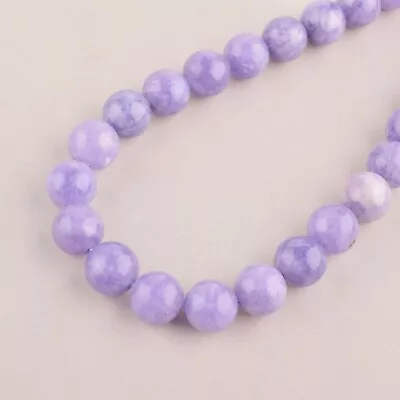 Natural Lepidolite 10 Mm Round Gemstone Beads 5 Inches Strand For Jewelry Making • $29.99