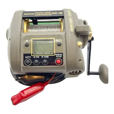 PANA REEL M-5 12v Miya Epoch OEM National Panasonic Electric Reel Saltwater • $348