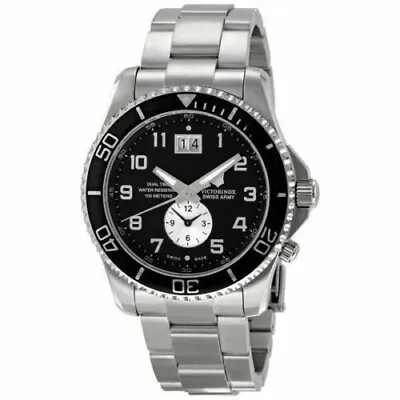 Victorinox Swiss Army Men's 241441 Maverick GS Dual Time Big Date Watch • $297.50