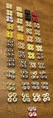 Tech Deck Vintage Graphic Wheels HUGE LOT Blind Element Flip Pig+MORE 45 Set Lot • $39.99