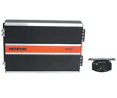 Memphis Audio MJP1500.1 1500w RMS @ 1 Ohm Mono Car Amplifier Mojo Pro Amp+Remote • $340