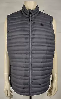 NWT Stio Men's Med Gray Magnet Full Zip Down Puffer Vest 800 Fill Power Mens XL • $89.99