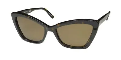 New Karl Lagerfeld 6105s Sunglasses 242 Cat Eye Full-rim Plastic Tortoise Womens • $79.95