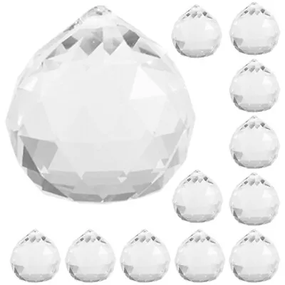  20 Pcs Chandelier Crystals Replacement Hanging Decors Prism Ornament Light • £13.15