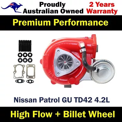 Turbo Pros GEN1 High Flow Billet Turbo HT18 For Nissan Patrol GU TD42 4.2L • $754.40