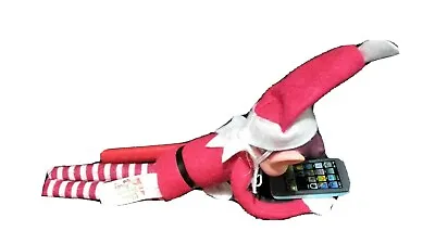 £1.99 • Buy ELF ON THE LEDGE PROP,  Your Elf On His PINK IPhone/tablet *FREE GIFT SEE OFFER