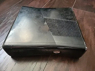 FOR PARTS - Xbox 360 S Model 1439 Slim Black Console Only No HDD • $15