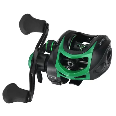 Lightweight High  9.1:1 Gear Ratio Baitcast Fishing Reel 19+1 Ball P1B6 • $34.49