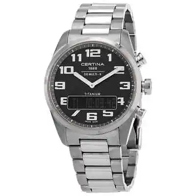 Certina DS Multi-8 Alarm Quartz Analog-Digital Men's Watch C0204194408201 • $339.90