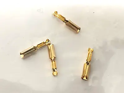 4 X 24K Gold Plated Linn Akito 3B Tonearm Headshell To Cartridge Connectors • £8.99
