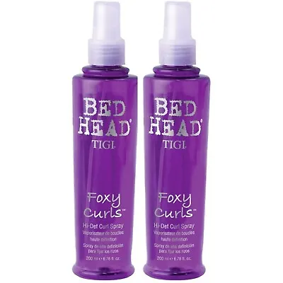 $43 • Buy Bed Head Foxy Curls Hi- Def Curl Spray | 200 Ml | Pack Of 2 -NEW