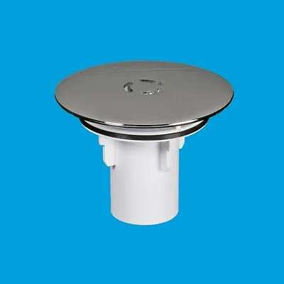 McAlpine Replacement Shower Waste Cover Chrome Plated BRASS Flange And Dip Tube • £20.40