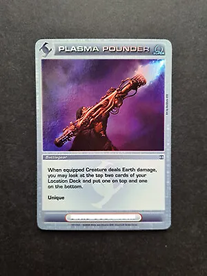 * Plasma Pounder Super Rare Foil Battlegear Beyond The Doors 147/222 Chaotic TCG • $12