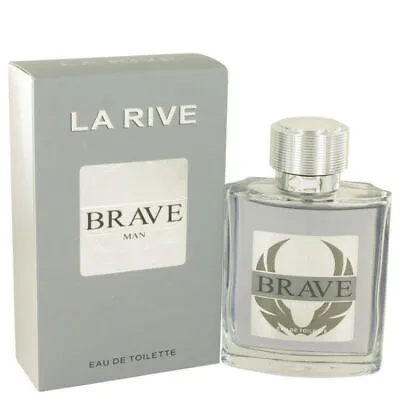 Brave Man For Men By La Rive Eau De Toilette Spray 3.3 Oz - New In Box • $11.95