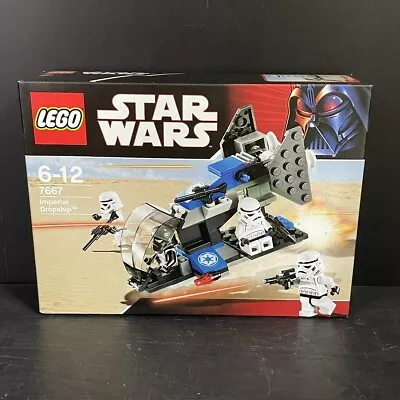 LEGO 7667 Star Wars Imperial Dropship Stormtrooper Shadow New EXPRESS POST • $129.99