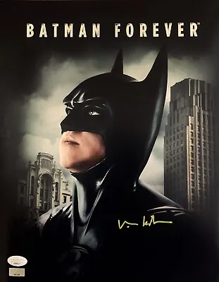 $169.99 • Buy Val Kilmer Autographed Signed 11x14 Photo Batman Forever JSA COA Tombstone