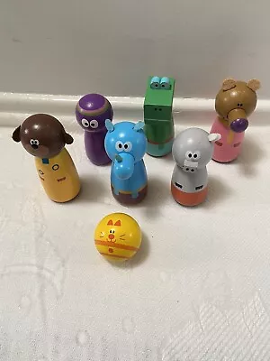 Hey Duggee Wooden Skittles/Bowling Set With Ball. 6 Characters. • £5.95