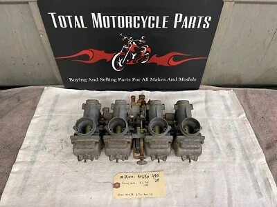 $300 • Buy Kawasaki KZ900 KZ1000 Mikuni Kogyo 490 20 Carburetor Carb Fuel Assembly OEM