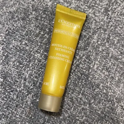 L'OCCITANE IMMORTELLE DIVINE FOAMING CLEANSING CREAM 14 Ml/ 0.4 Oz New • $12.99