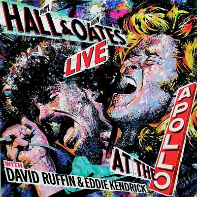 Daryl Hall & John Oates With David Ruffin & Eddie Kendricks - Live At The Apollo • £12