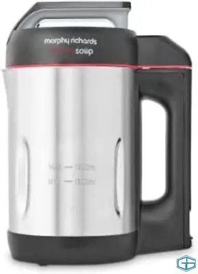 Morphy Richards Saute And Soup Maker 501014 Brushed Stainless Steel 1.5l • £89.99
