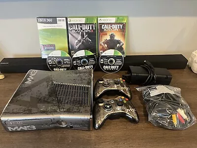 Xbox 360 S Call Of Duty: Modern Warfare 3 MW3 LE 320GB Console W/Controllers Lot • $220