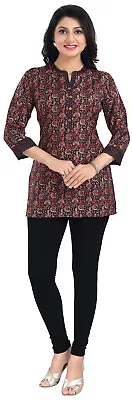 £16.99 • Buy Thread And Sequine Work Kurtis For Women Ethnic Kurti Tunic Kurta Shirt DKS05
