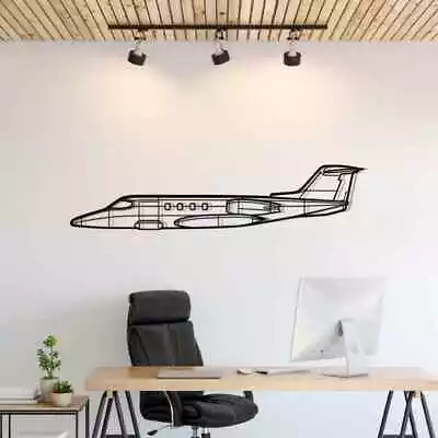 Wall Art Home Decor 3D Acrylic Metal Plane Aircraft USA Silhouette 25D • $87.99