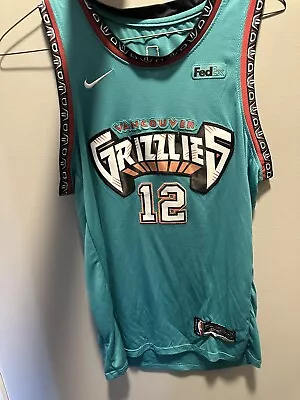 Ja Morant Throwback Vancouver Grizzlies Jersey #12 Mens Size L • $35