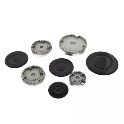 £18 • Buy STOVES Oven Cooker Gas Hob Burner & Flame Cap Crown Black Small Medium Large