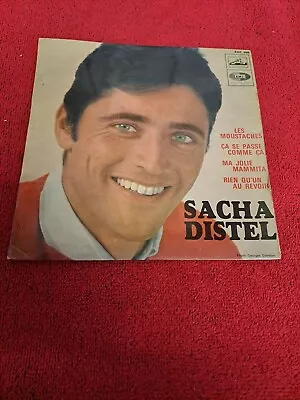 SACHA DISTEL - 7  Vinyl EP - EGF 995    (B19) • £2.50