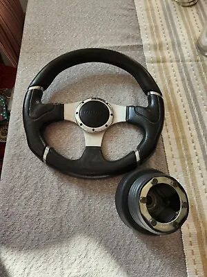 MOMO  Millenium Steering Wheel 305mm (12 ) With K2006 MOMO Hub BMW • $195