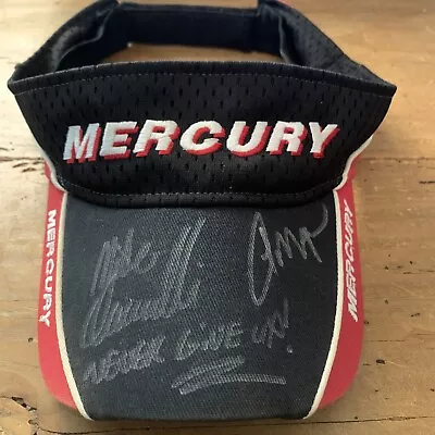 Mercury Kevin Van Dam Denny Brauer Mike Iaconelli Jeff Kriet Signed Hat Swindle • $99.95