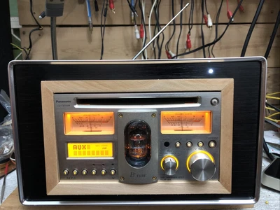 $999 • Buy Rare Panasonic CQ Tx5500W CD Player Car Radio Vacuum Tube  AUX  Audio Blueteeth