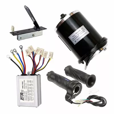 48V 1000W Brush Electric Motor Kit Controller Scooter ATV Quad Dirt Bike Razor • $17.99