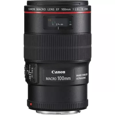 Canon EF 100mm F/2.8L IS USM Macro Lens $920 • $920