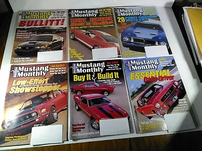 Mustang Monthly Magazine Lot Of 6 • $5